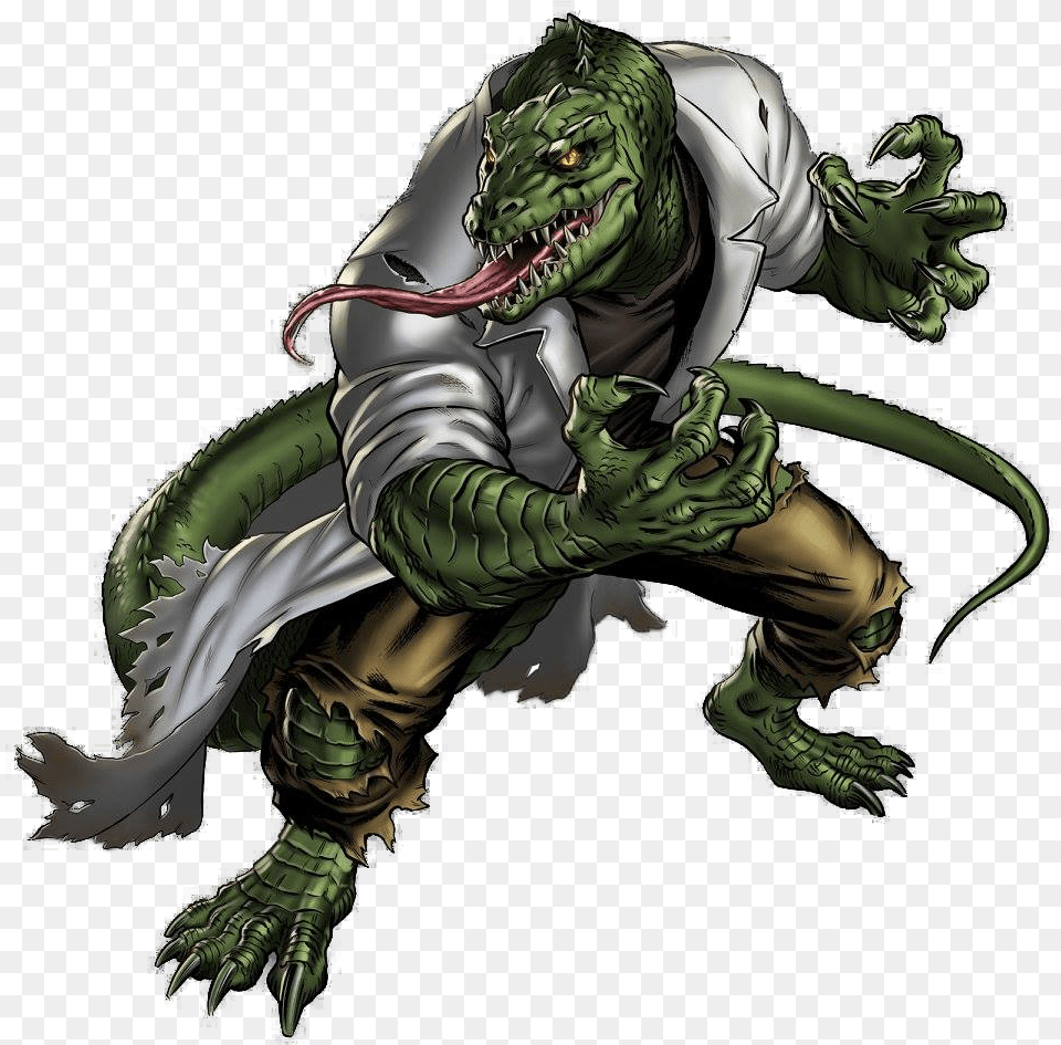 Character Profile Wikia Lizard Marvel, Animal, Dinosaur, Reptile, Dragon Png