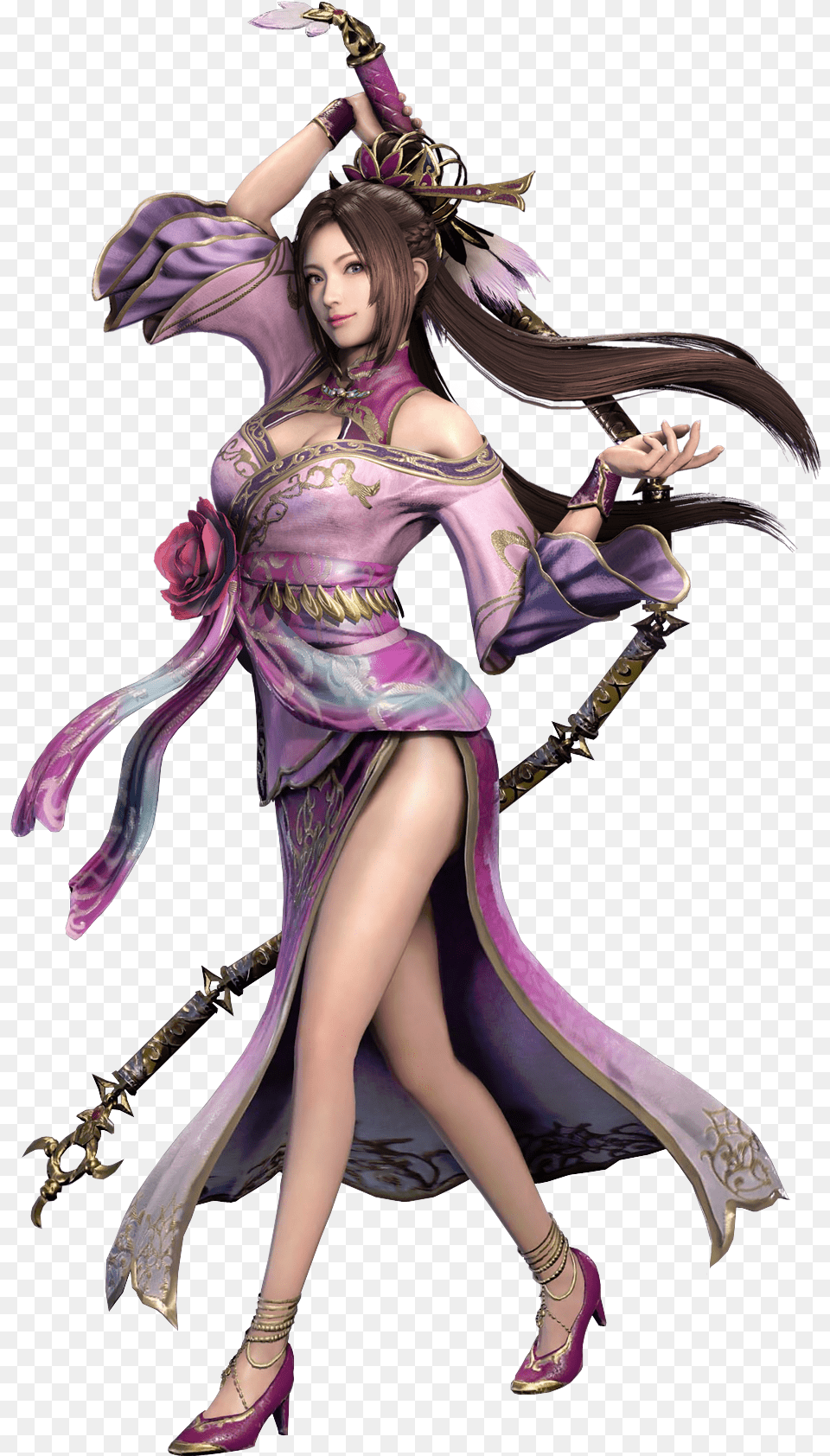 Character Renders Dynasty Warriors 9, Publication, Book, Clothing, Comics Free Png