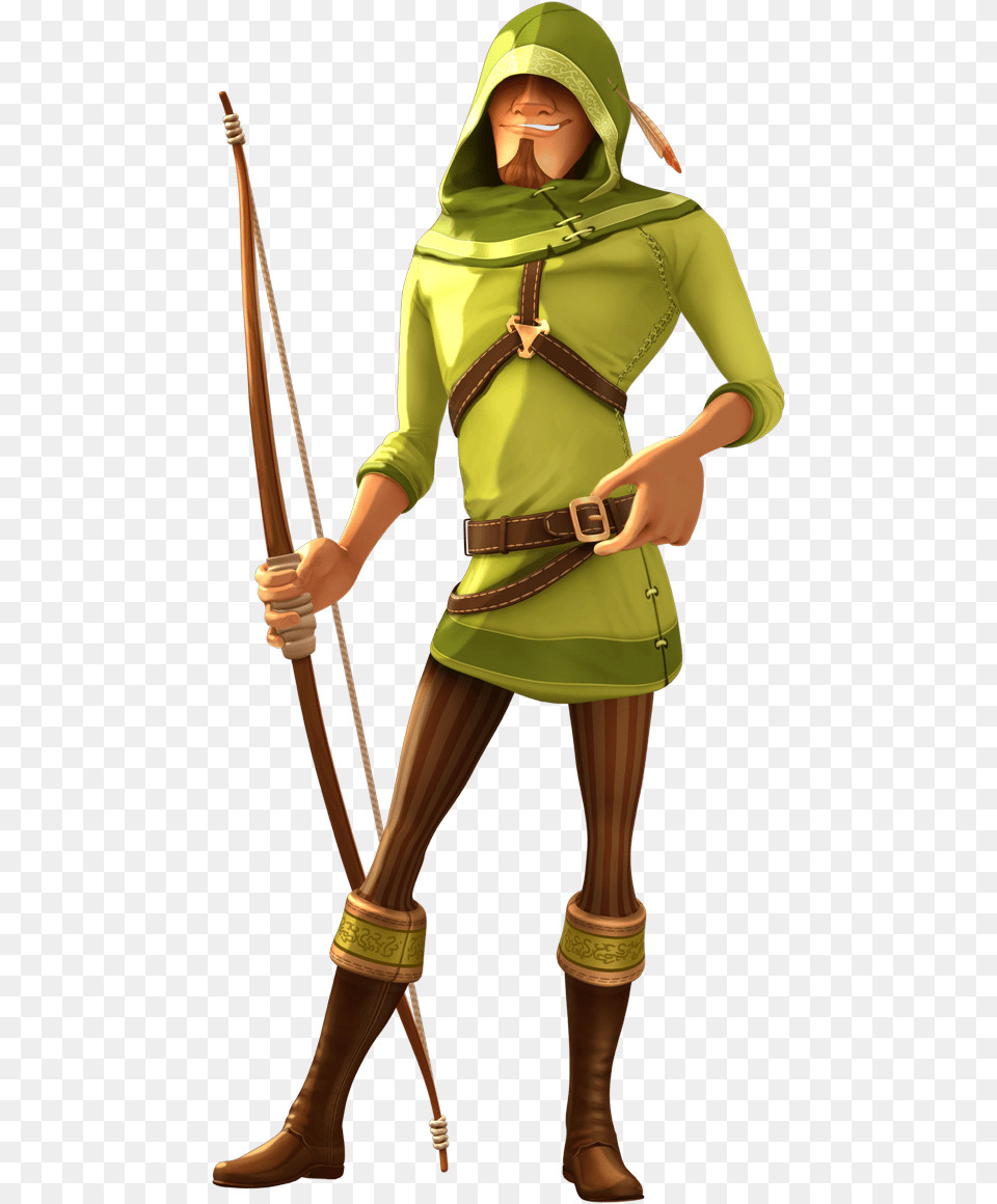 Character Robin Robinhood Thumbnail Robin Hood Slot Game, Adult, Archer, Archery, Bow Free Png Download