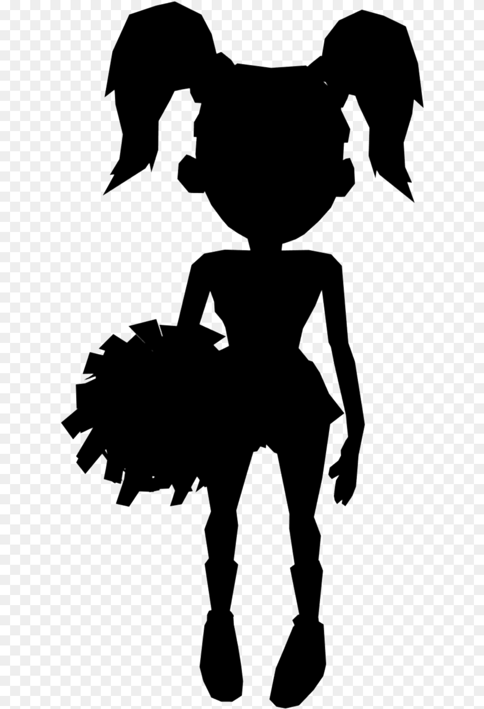 Character Silhouette Illustration Fiction Clipart Illustration, Gray Free Png Download