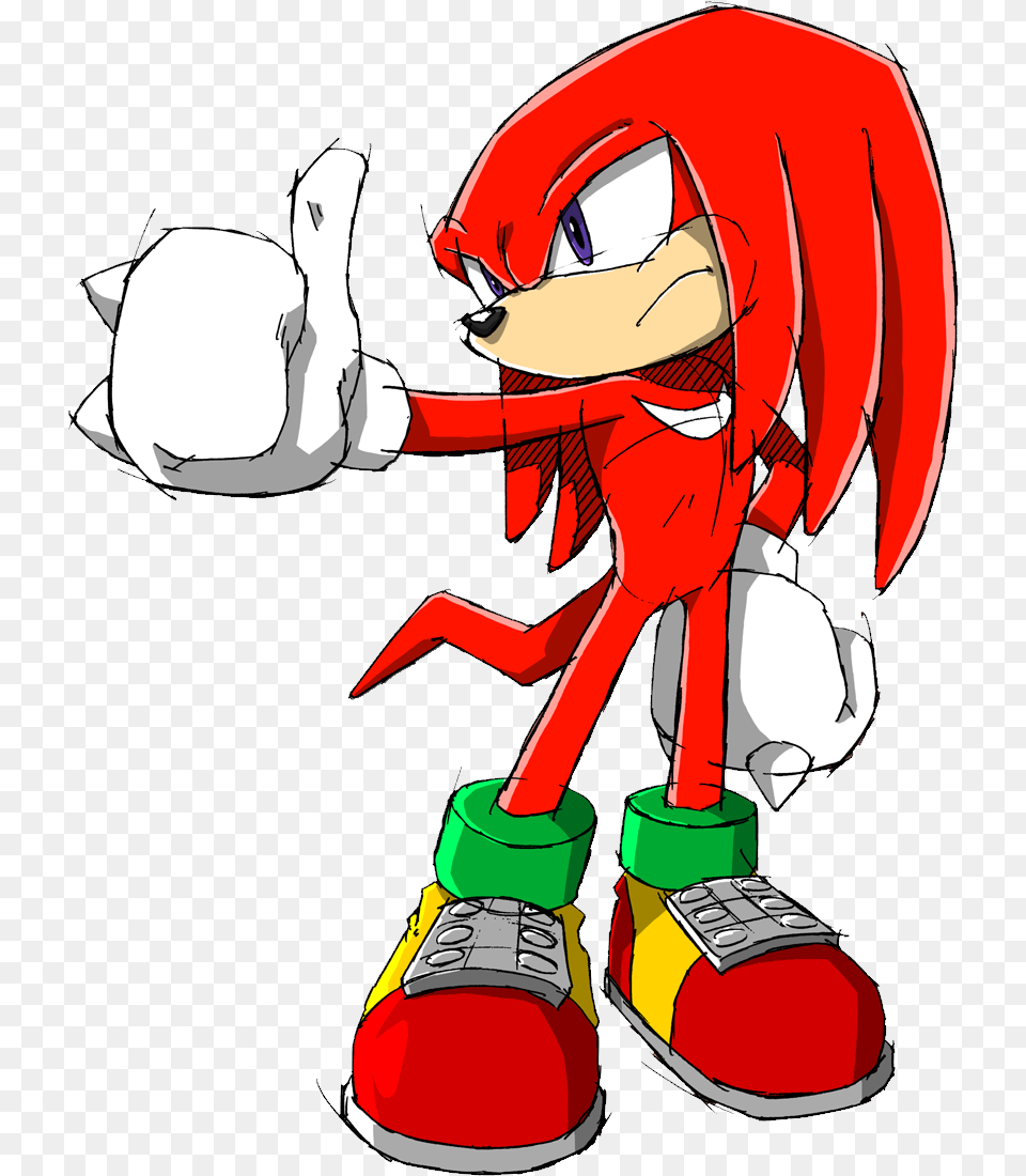 Character Spotlight Knuckles The Echidna Part 1 U2014 Gametyrant, Book, Comics, Publication, Person Png Image