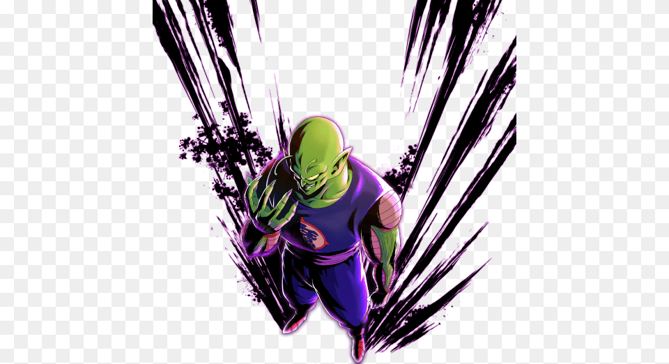 Character Tier King Piccolo, Art, Graphics, Purple, Person Png