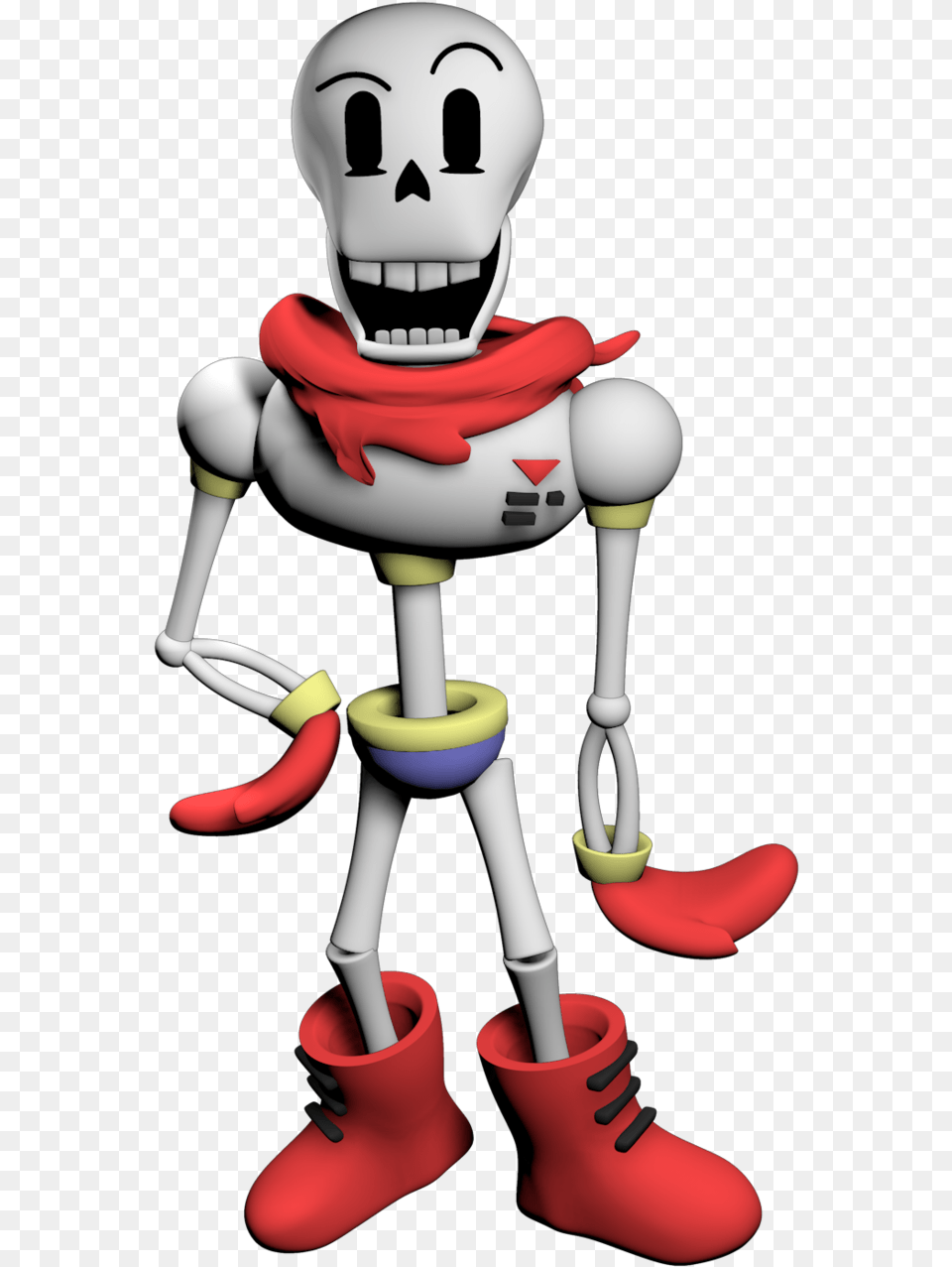 Characterart Papyrus Undertale 3d Model, Baby, Person, Clothing, Footwear Png