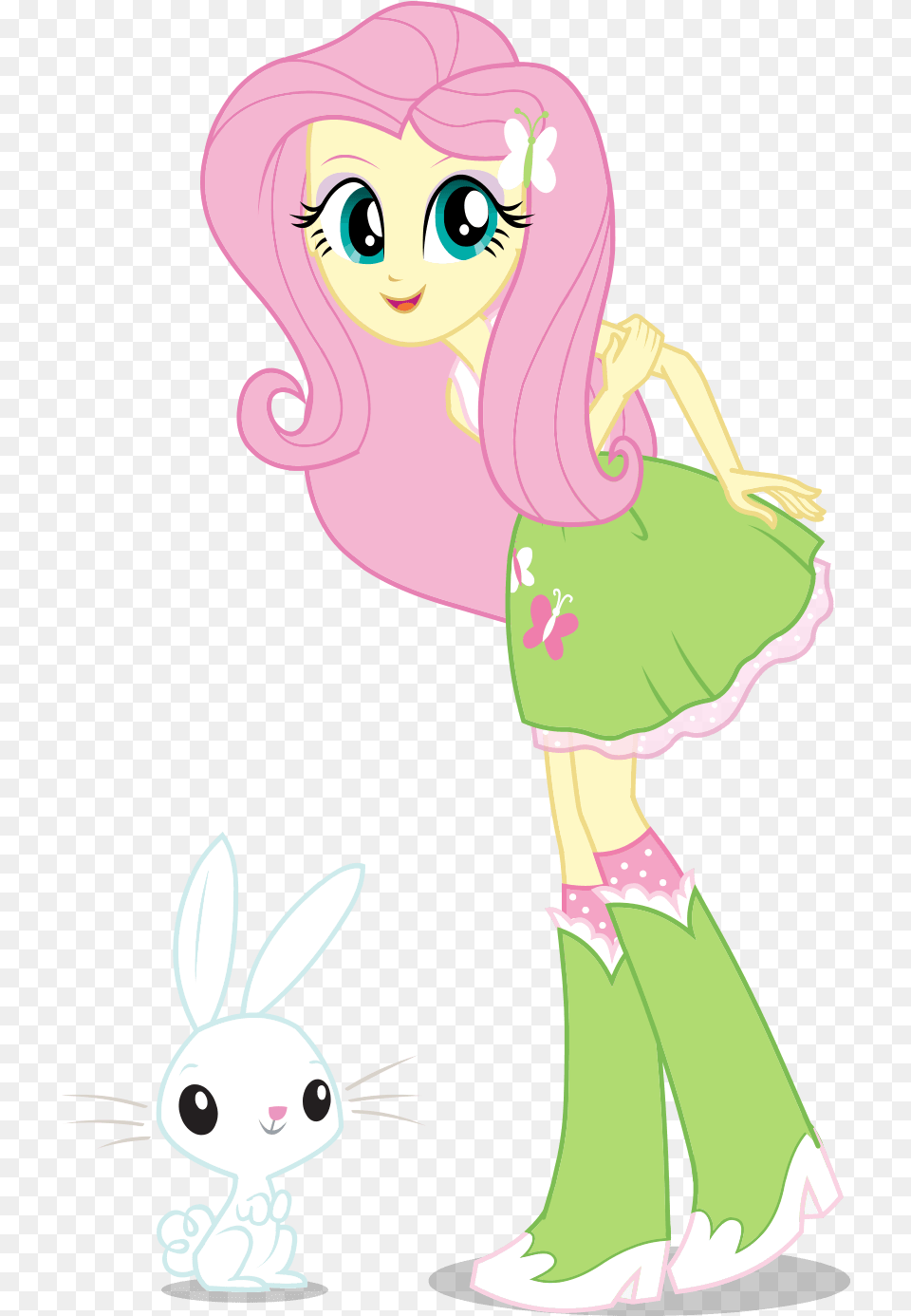 Characterimage Eg Fluttershy Fluttershy, Book, Comics, Publication, Baby Free Png Download