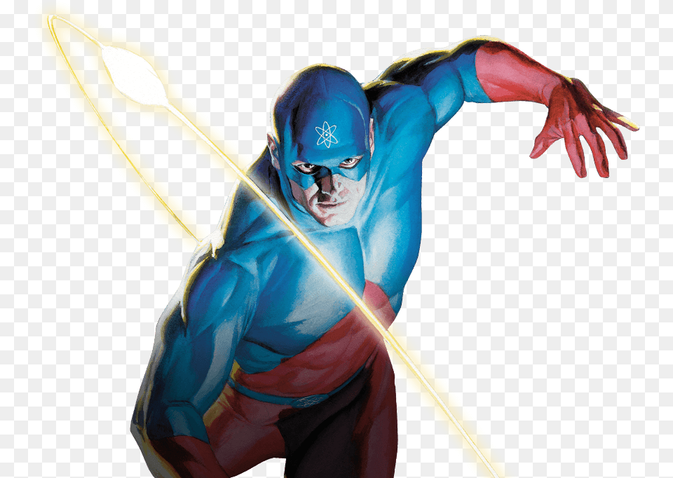 Characters Dc Atom Dc Comics, Adult, Male, Man, Person Png