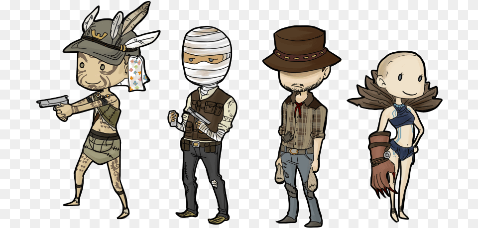 Characters From The Honest Hearts Dlc For Fallout New Vegas New Vegas, Publication, Book, Comics, Adult Png