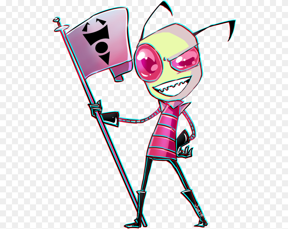 Characters Invader Zim Transparent Tumblr Characters Invader Zim, Baby, Person, Face, Head Png Image