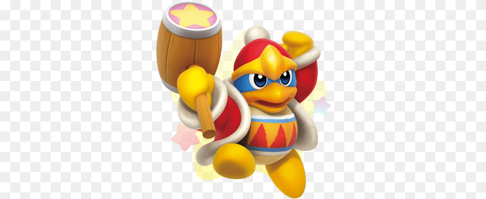 Characters Kirby Mass Attack Dedede, Toy Png