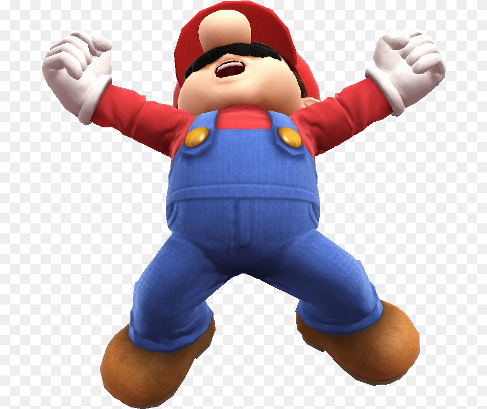 Characters Mario Pose, Baby, Person, Toy, Face Free Transparent Png