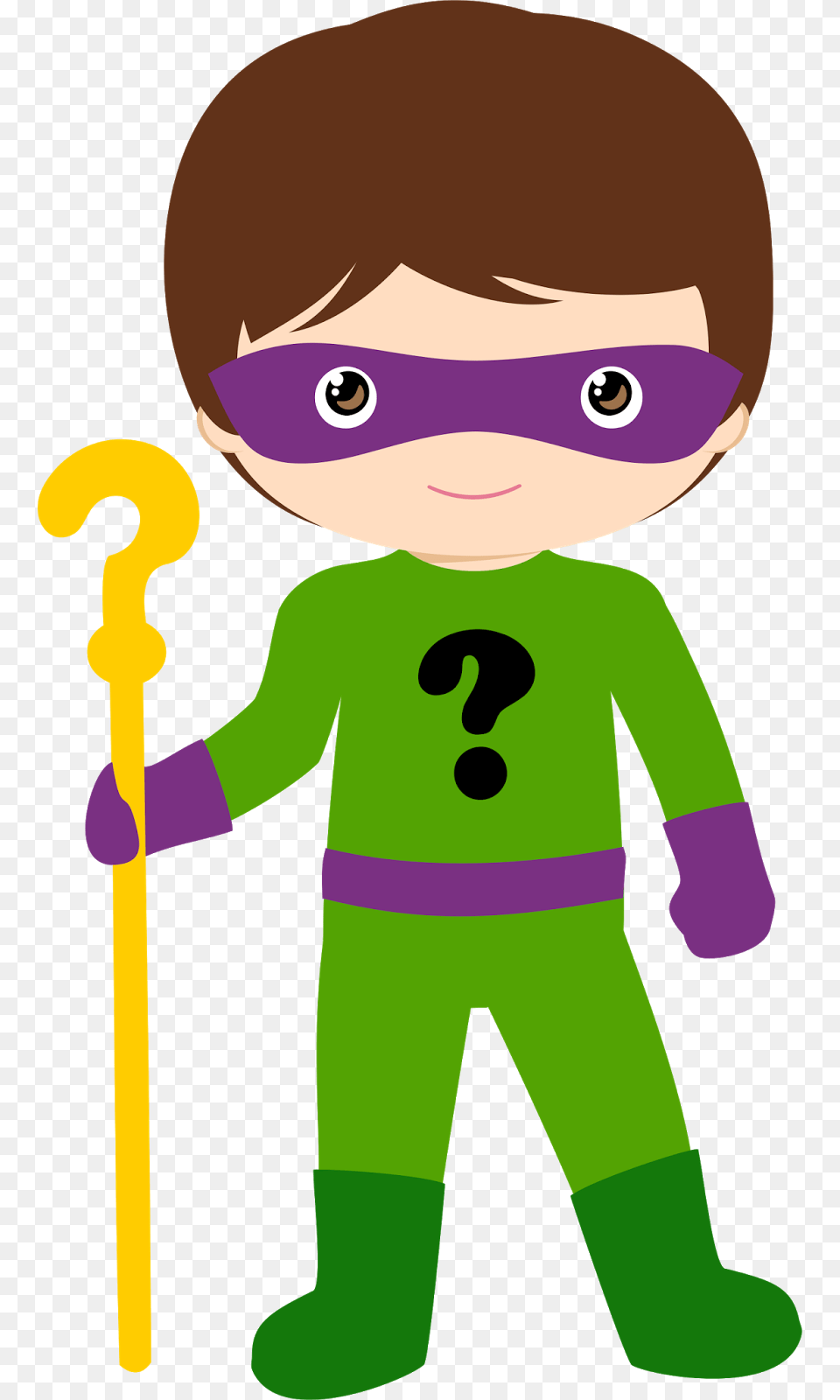 Characters Of Batman Kids Version Clip Art Superheroes Dibujo, Baby, Person, Face, Head Png Image