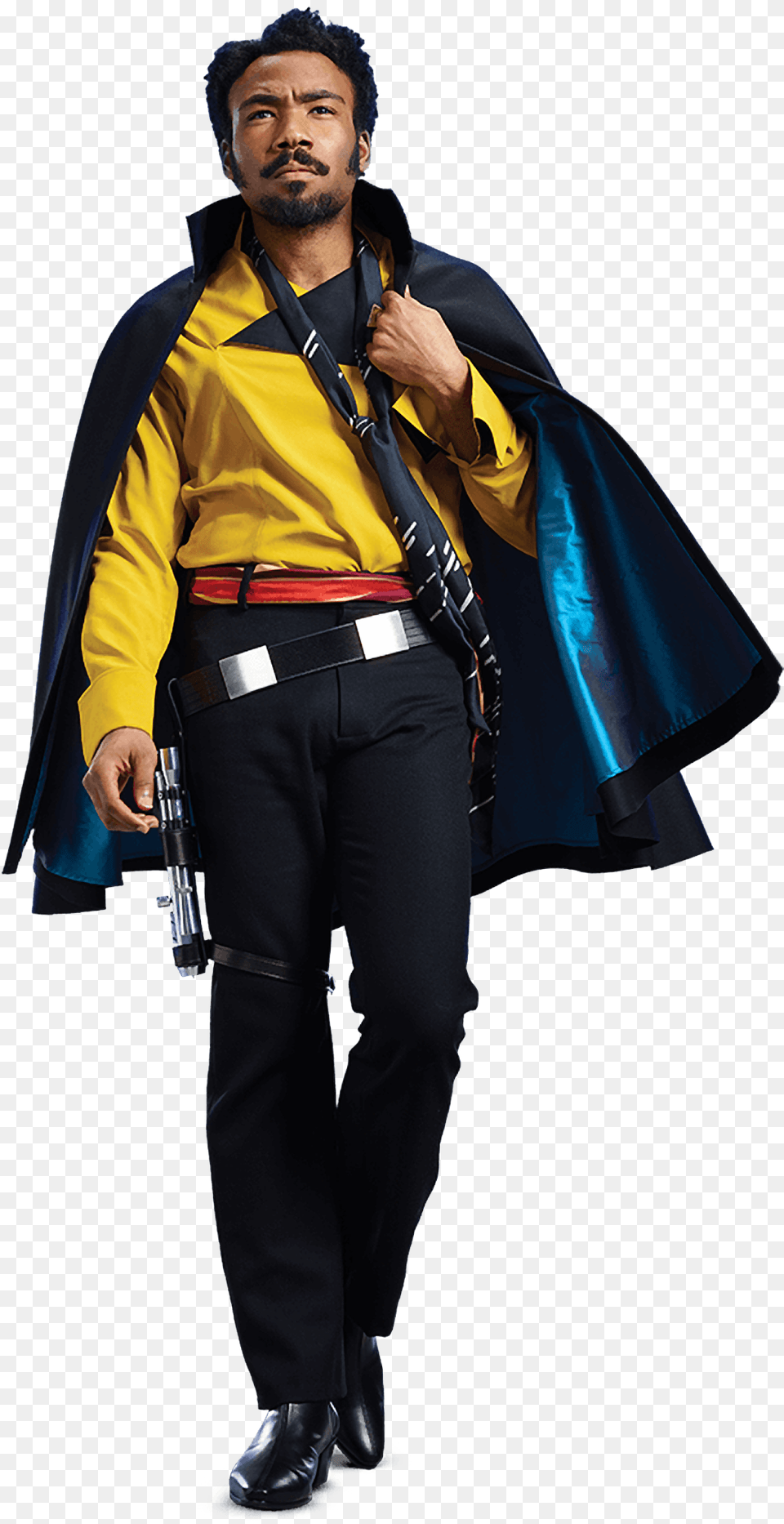 Characters Of Solo A Star Wars Story Lando Calrissian Lando Calrissian Solo Costume, Clothing, Coat, Fashion, Adult Free Png Download