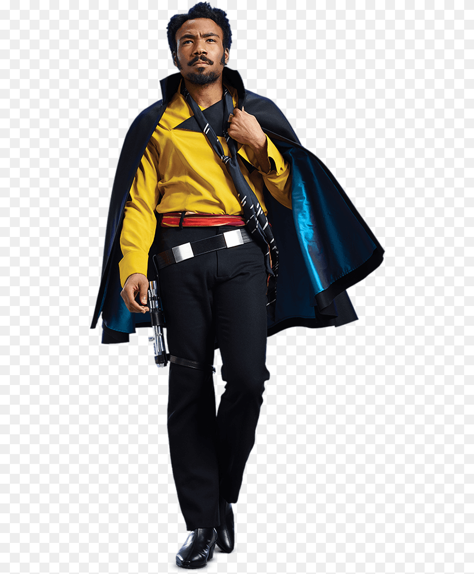 Characters Of Solo A Star Wars Story Solo A Star Wars Story Costume, Clothing, Coat, Adult, Person Free Png
