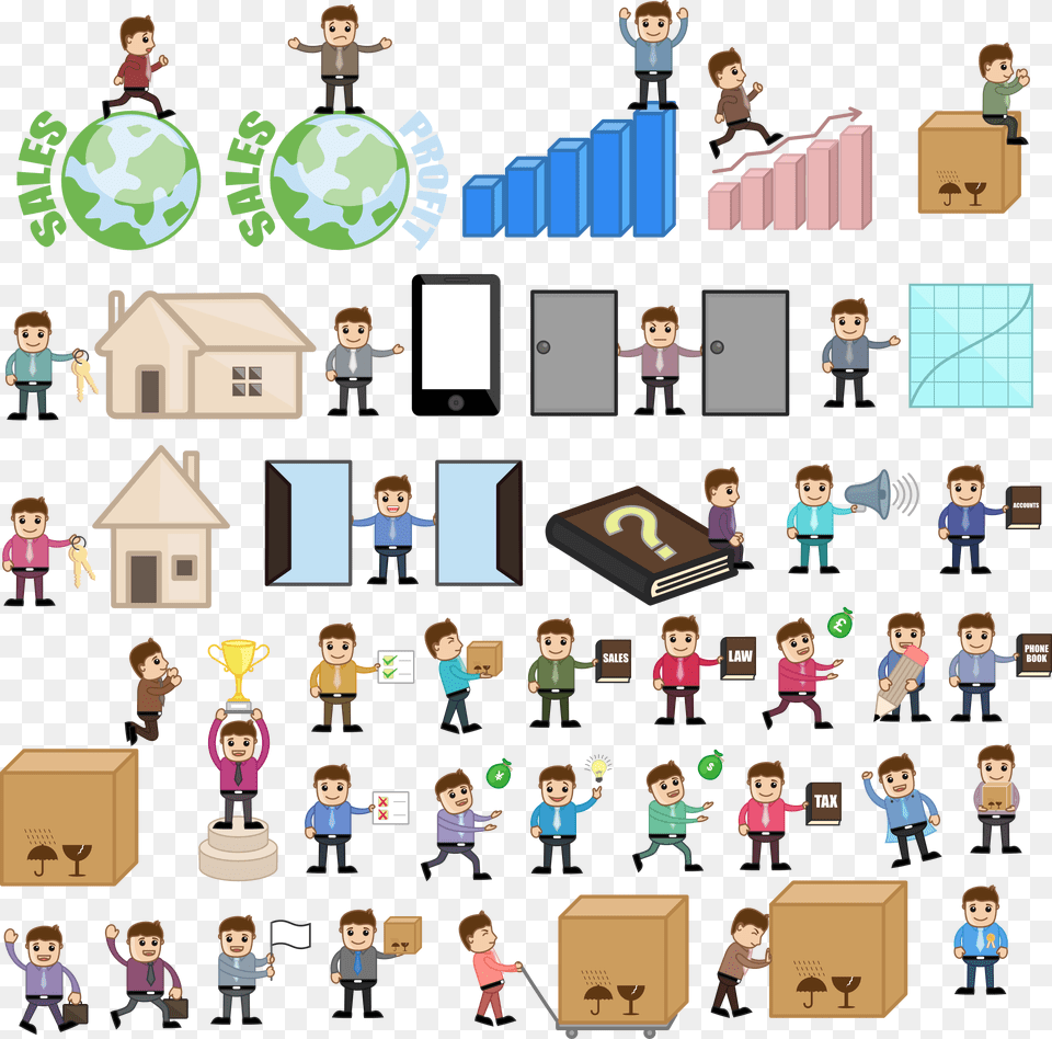 Characters Svg Pack High Quality, Person, Baby, People Free Png Download