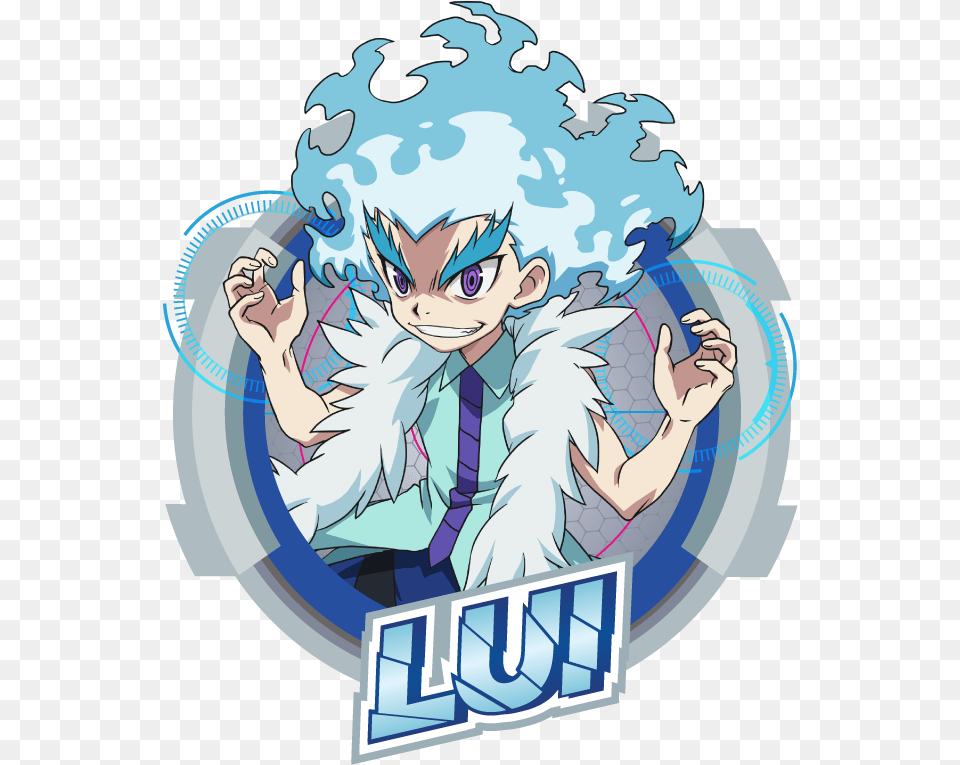 Characters The Official Beyblade Burst Website Beyblade Burst Lui Beyblade, Book, Comics, Publication, Baby Png