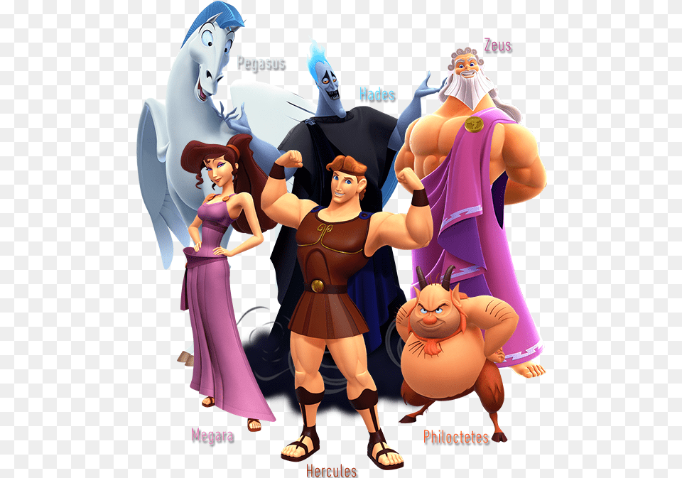 Characterspng Ingame Assets U0026 Renders Kh13 For Kingdom Hearts 3 Hercules Characters, Adult, Publication, Person, Female Png Image