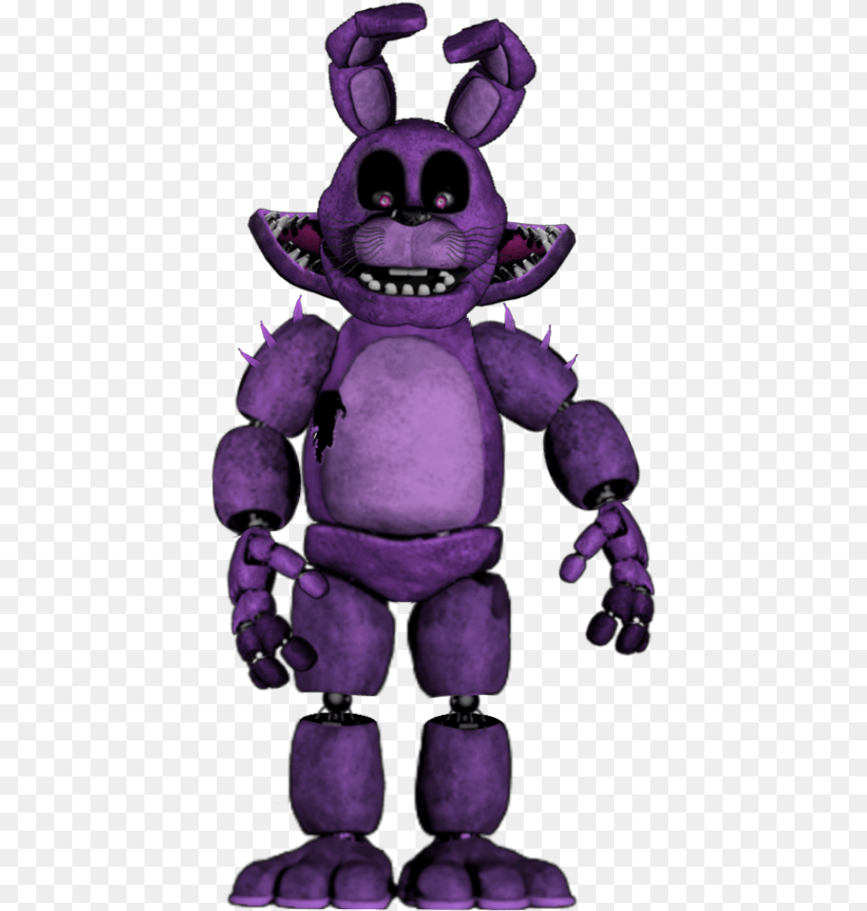 Charactertoyanimated Cartoon Fnaf Vr Hardmode Bonnie, Purple, Toy, Robot Free Png Download