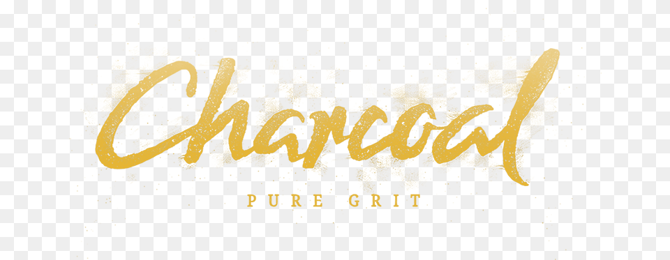 Charcoal Agency Web Logo2 Calligraphy, Logo, Text Png Image