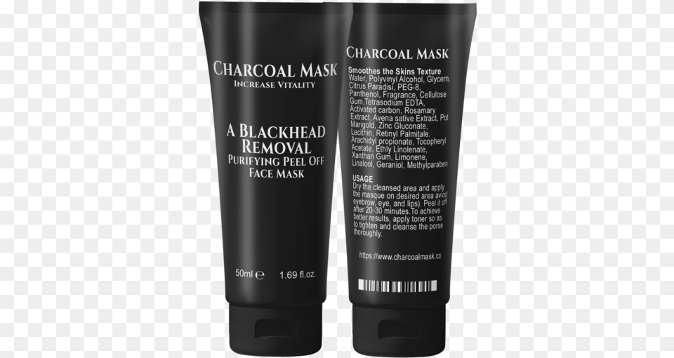 Charcoal Blackhead Removal Mask Deep Cleansing Charcoal Mask, Bottle, Aftershave, Shaker, Cosmetics Free Transparent Png