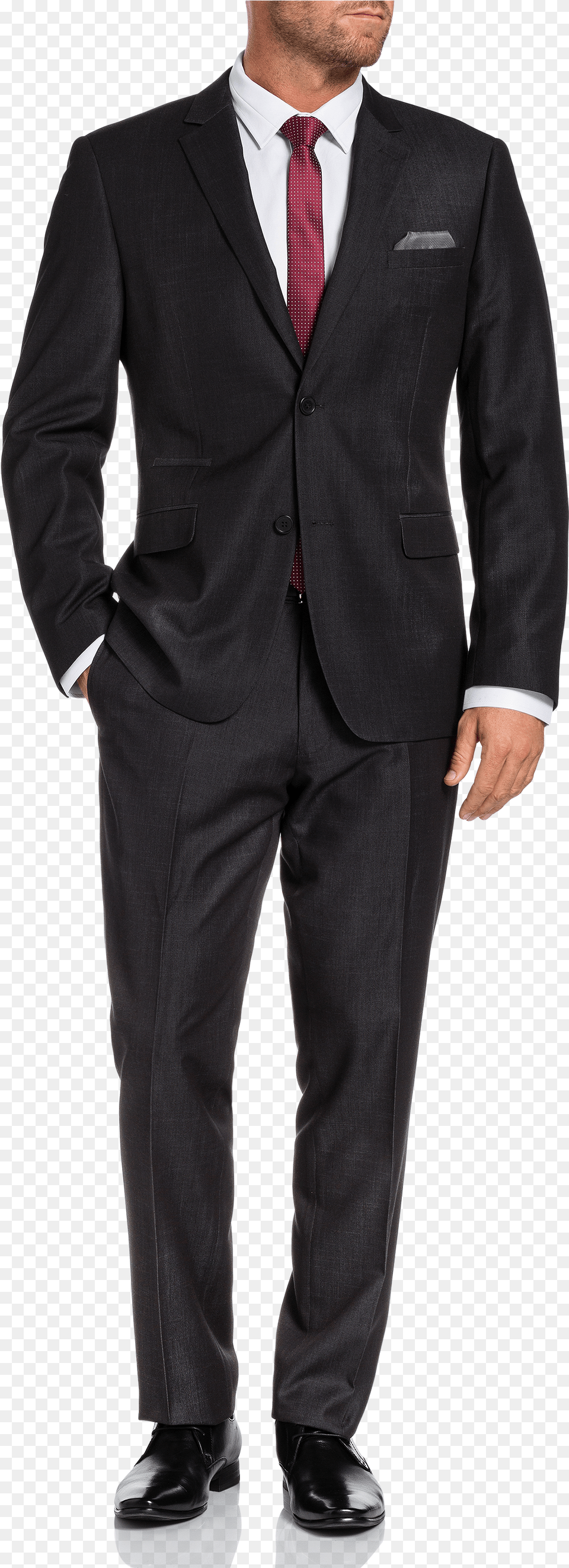 Charcoal Cutter Textured 2 Button Suit Double Breasted Tom Ford, Tuxedo, Clothing, Formal Wear, Person Free Png