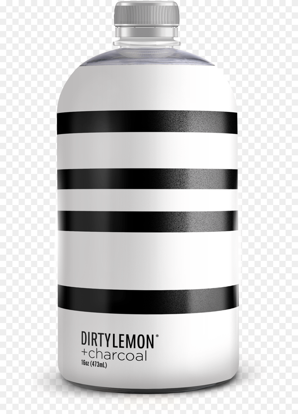 Charcoal Dirty Lemon, Bottle, Water Bottle, Shaker Free Transparent Png