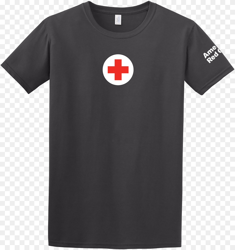 Charcoal Red Cross T Shirt Military, Clothing, Logo, T-shirt, Symbol Free Png Download