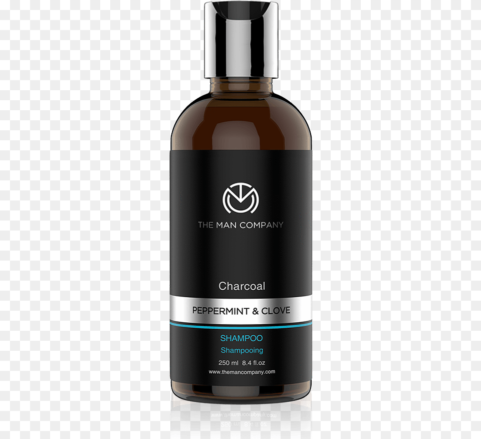 Charcoal Shampoo Man Company Body Wash, Bottle, Cosmetics, Perfume, Aftershave Free Png