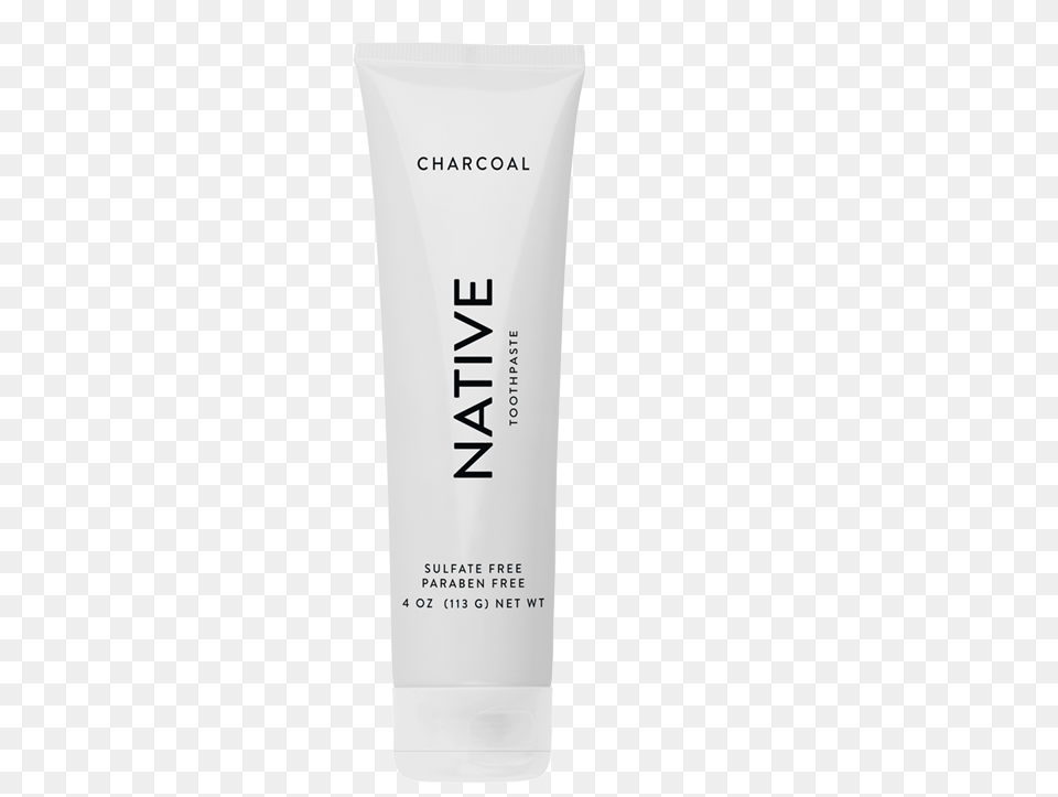 Charcoal Toothpaste Sunscreen, Bottle, Aftershave Free Png Download
