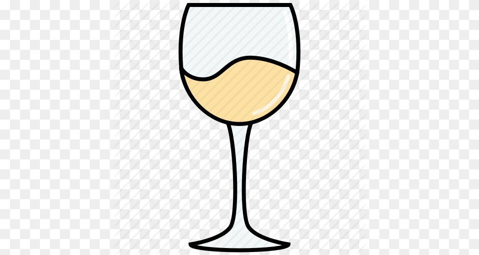 Chardonnay Dinner Drink Glass Party White Wine Icon, Alcohol, Beverage, Liquor, Wine Glass Free Png Download