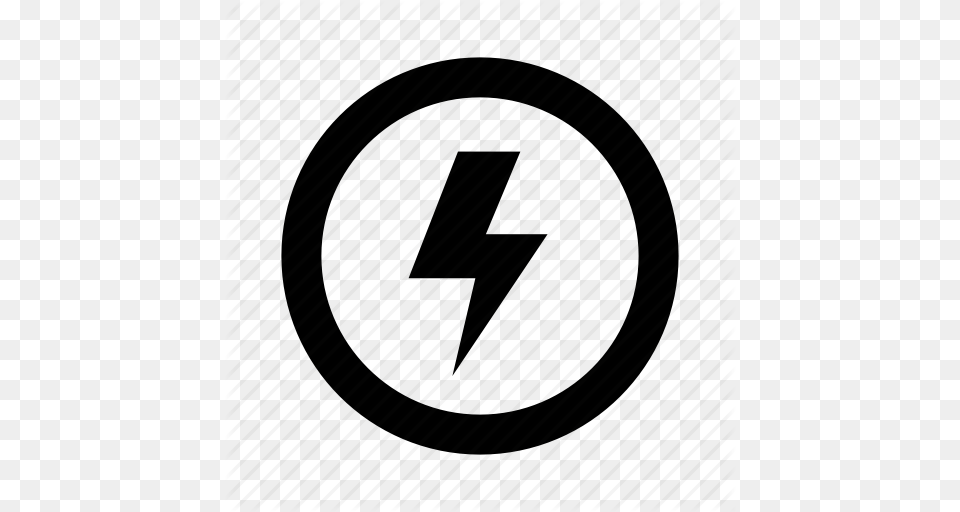 Charge Circle Electric Fast Lightning Power Icon, Symbol, Logo Free Transparent Png
