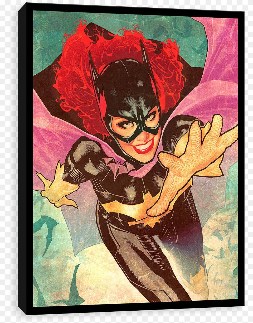 Charge Comic Batgirl, Adult, Female, Person, Woman Free Png