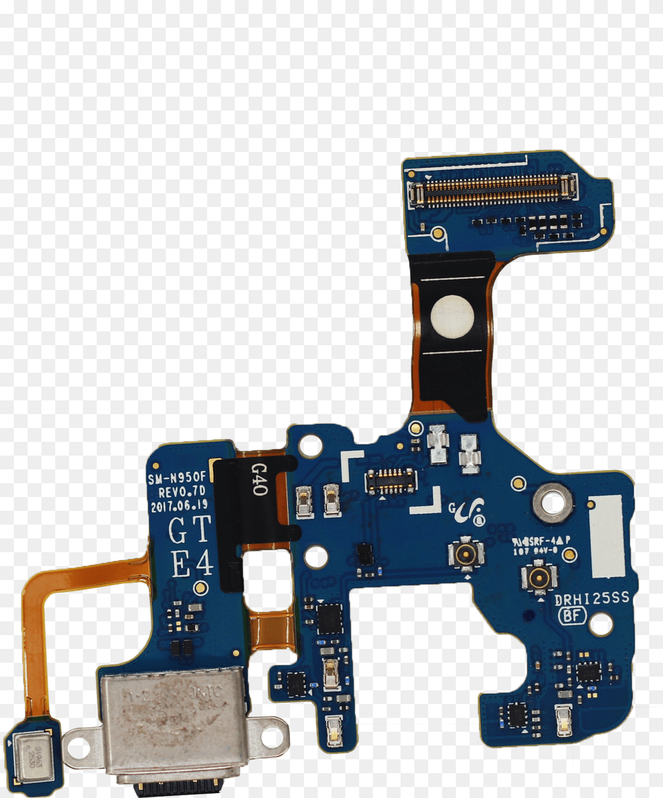 Charge Port Flex For Use With Samsung Galaxy Note 8 Flex Samsung, Electronics, Hardware, Printed Circuit Board Png