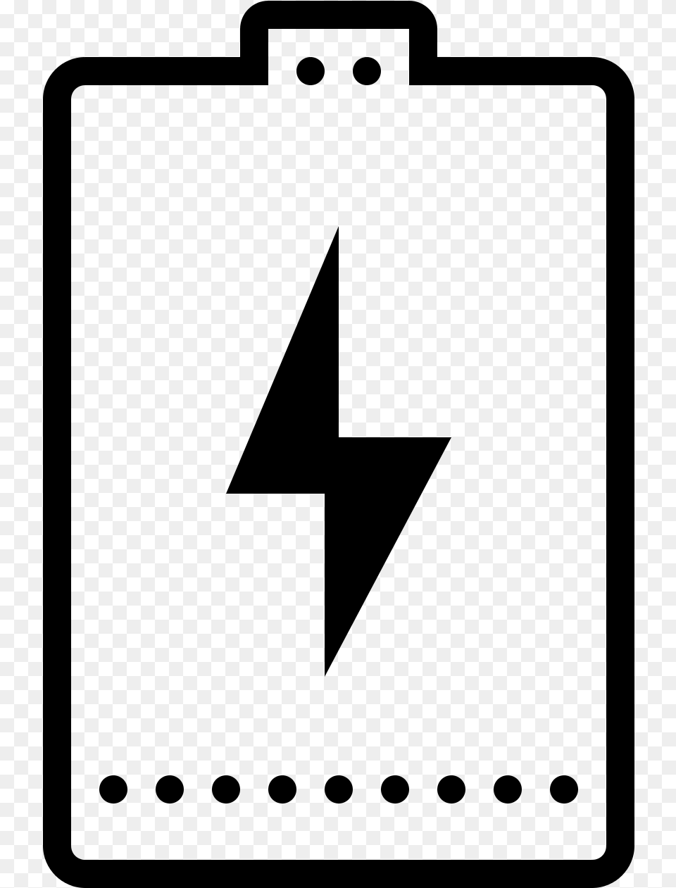 Charging Battery Icon Icono Cargador Celular, Gray Png Image