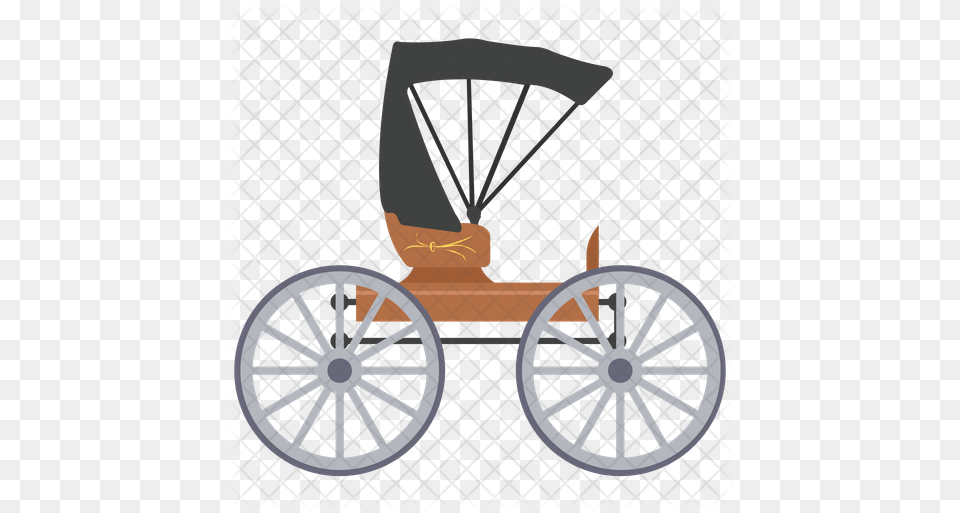 Chariot Icon Unicycle Icon, Machine, Spoke, Wheel, Carriage Png Image