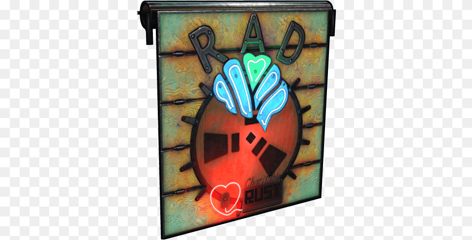 Charitable Rust Graffiti, Light, Neon, Art Free Png Download