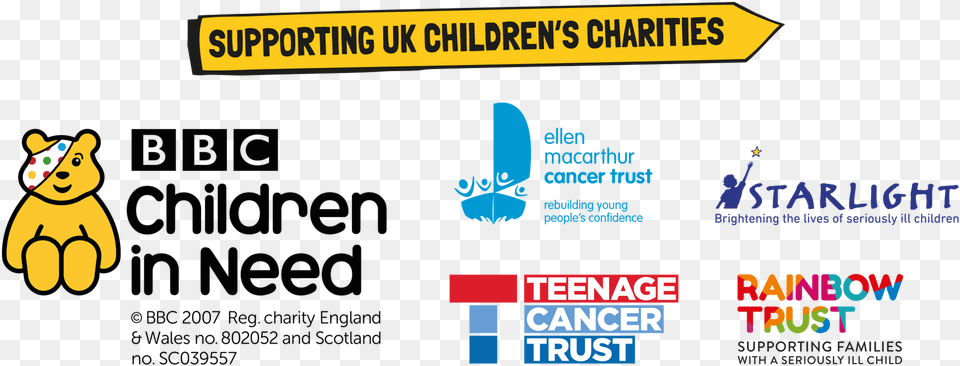 Charity Logos Footer Children In Need 2010, Animal, Bear, Mammal, Wildlife Free Png