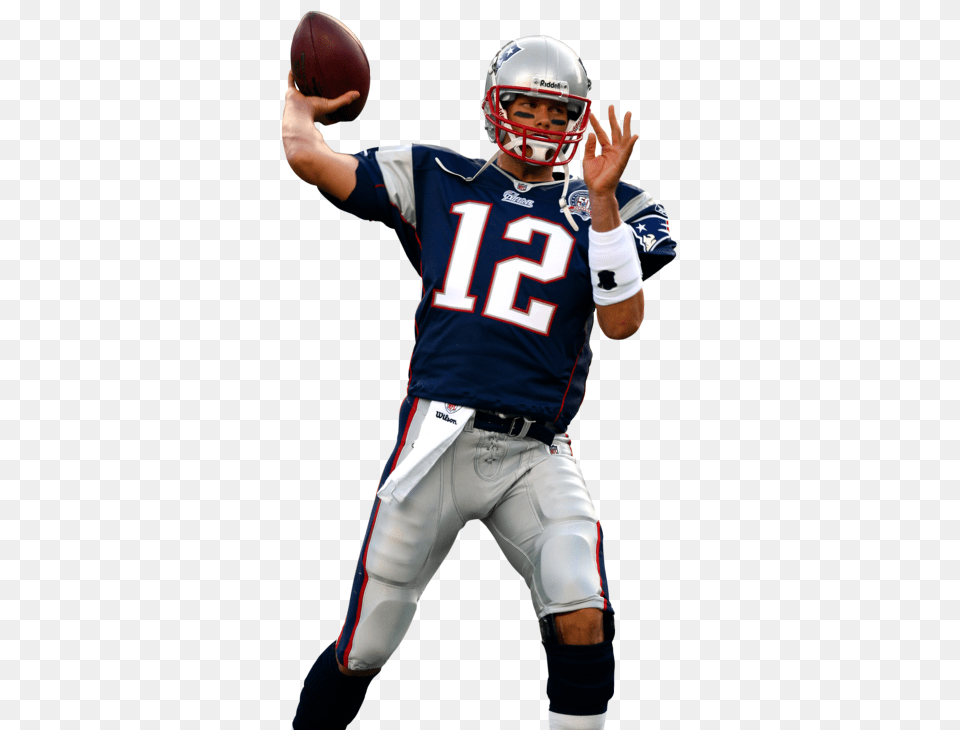 Charitybuzz Tom Brady Autographed Football, Helmet, People, Person, American Football Free Transparent Png