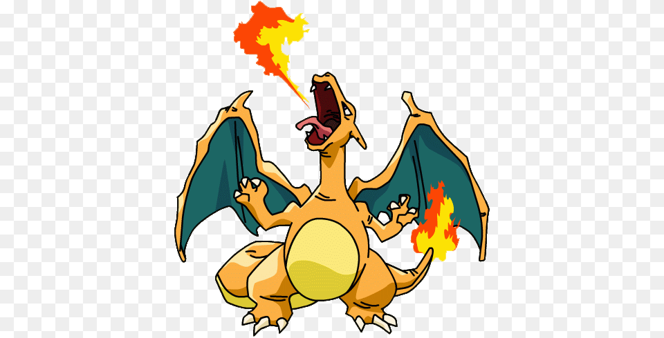 Charizard, Dragon, Person Free Png