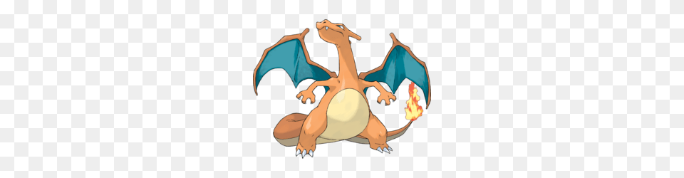 Charizard, Dragon, Device, Grass, Lawn Png Image