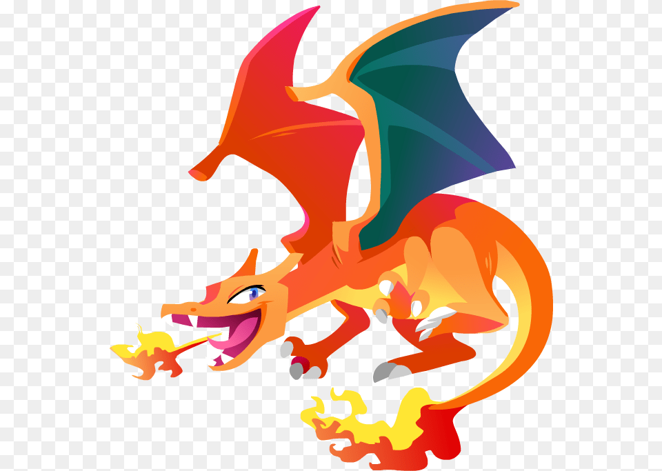 Charizard By Kuitsuku, Dragon, Baby, Person, Face Free Transparent Png