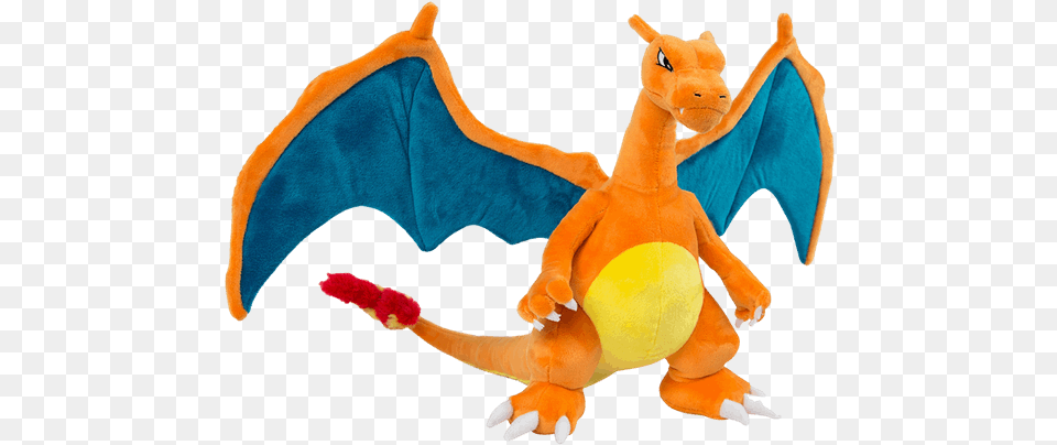 Charizard Plush, Toy, Animal, Dinosaur, Reptile Free Png Download