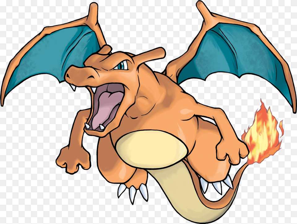 Charizard Pokemon Charizard Flying, Person, Face, Head Png