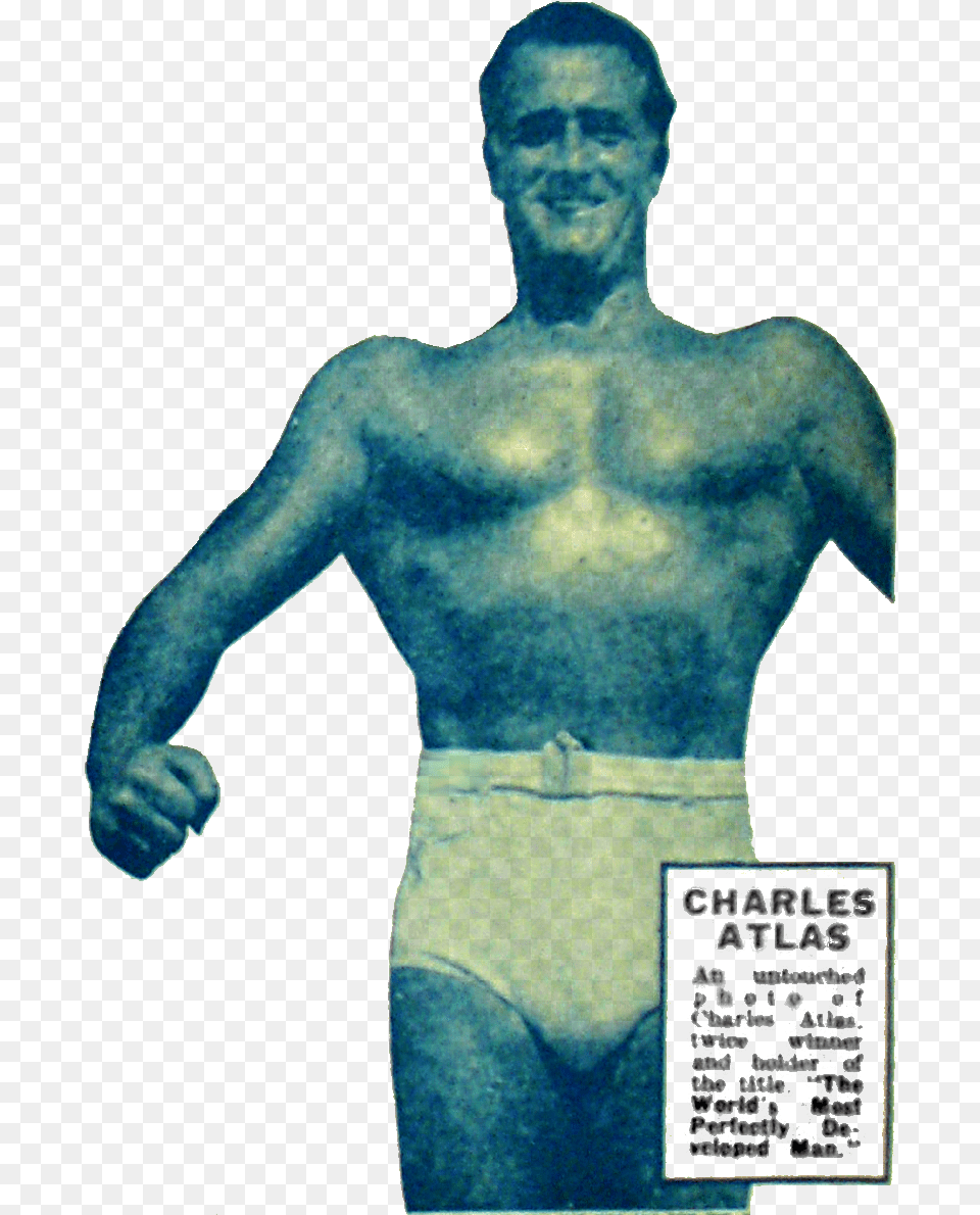 Charles Atlas An Untouched Photo Of Charles Atlas Charles Atlas, Adult, Body Part, Male, Man Png Image