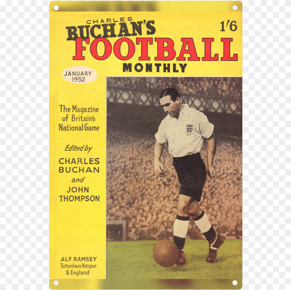 Charles Buchan Football Monthly, Sphere, Adult, Person, Man Png Image