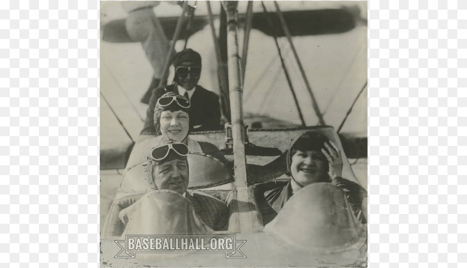 Charles Comiskey Airplane Photograph, Accessories, Person, Face, Photography Png
