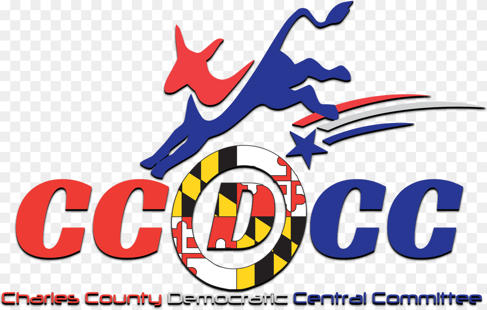 Charles County Democratic Central Committee Graphic Design, Logo Free Png Download