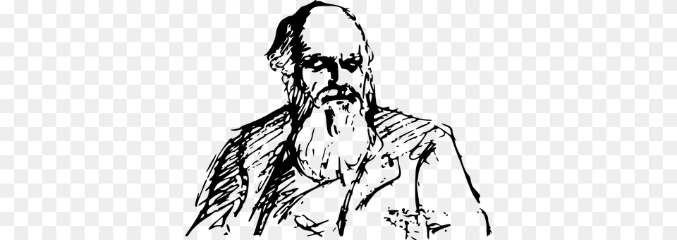 Charles Darwin Gray Png