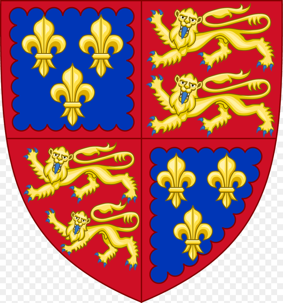 Charles De Berry Normandie Old England Coat Of Arms, Armor, Shield Png Image