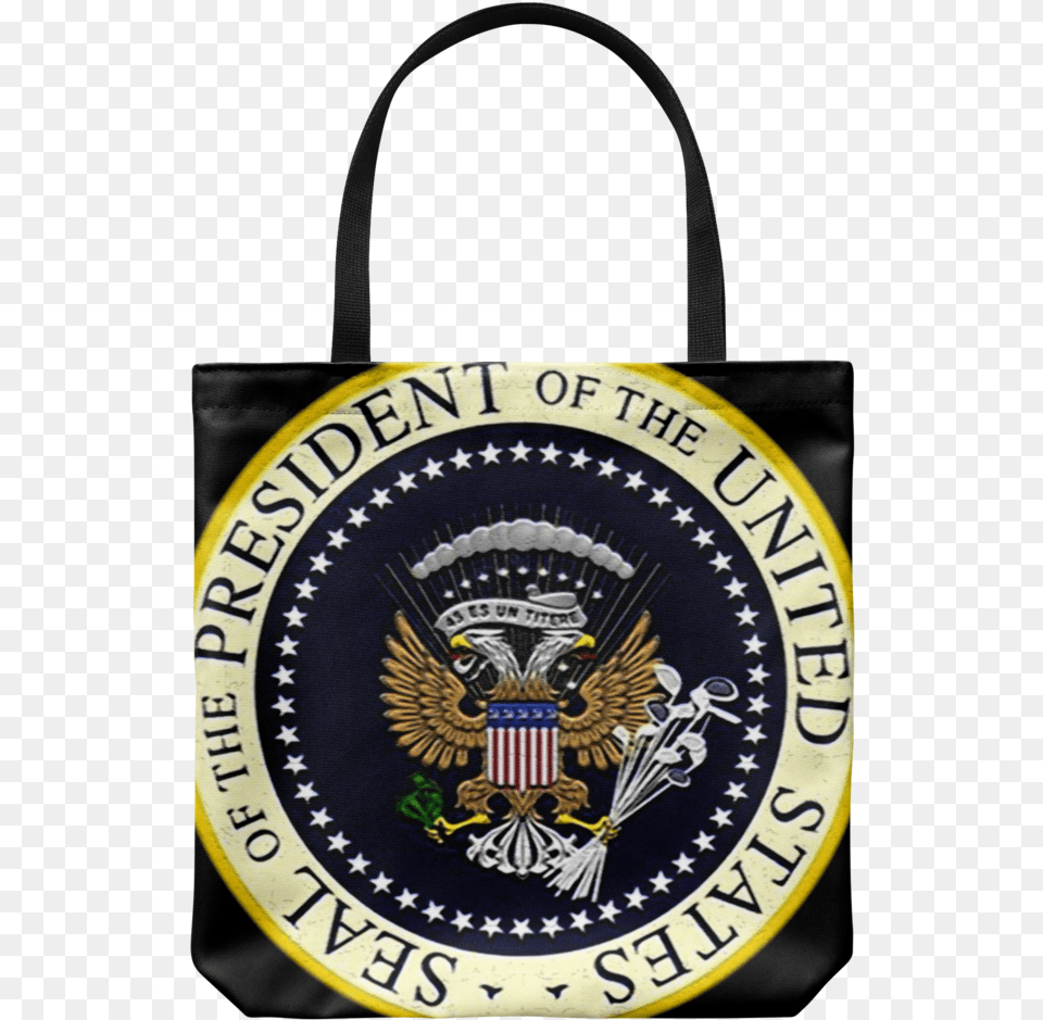 Charles Leazott Tote Bag Fake Presidential Seal Tote Tote Bag, Accessories, Handbag, Tote Bag, Logo Png Image