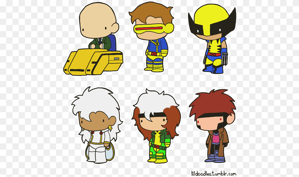 Charles Xavier S School For Gifted Children Booster X Men Doodle, Baby, Person, Book, Comics Free Transparent Png