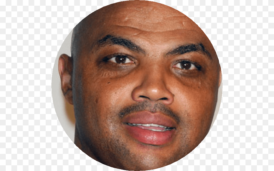 Charlesbarkley Close Up, Person, Face, Head, Adult Free Png